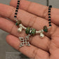 925 Sterling Silver Tribal Kolam Kingsman Turquoise Boho Mangalsutra