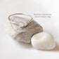 Minimal Double Stone Moonstone Silver Ring with Elegant Design