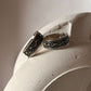 Traditional tribal wavy Rawa design toe ring in pure silver.