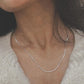 Trendy flat snake silver chain ideal for both casual and formal wear