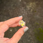 925 Sterling Silver Citrine Oval Statement Contemporary Ring