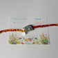 925 Sterling Silver Contemporary Spiral Reusable as Pendant Handcrafted Rakhi