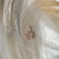 925 Sterling Silver Rose Quartz Star Carved -Wire Wrapped Handcrafted Pendant