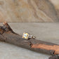 925 Sterling Silver Citrine Square Cut Ring