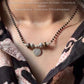 925 Sterling Silver Coin Kingsman Turquoise HillTribe Boho Mangalsutra