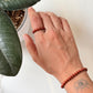Natural Crystal Red Jasper 4mm Stretchy Rings & Bracelet