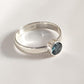 London Blue Topaz Silver Ring for a Touch of Luxury
