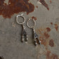 925 Sterling Silver Handcrafted Mandali Rawa Hoops Earrings