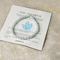 Natural Crystal Aquamarine 4mm Bracelet