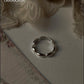 Flower Edge Design 925 Silver Ring