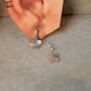 925 Sterling Silver Plumeria Handcrafted Studs Earrings