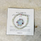 Natural Crystal Fluorite 4mm Stretchy Rings & Bracelet