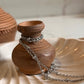 Delicate Cable Small Dot Design Silver Chain