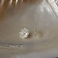 925 Sterling Silver Mother of Pearl Flower Carved - 2mm Tiny Studs- 2 in 1