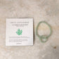 Natural Crystal Green Aventurine 4MM Stretchy Rings & Bracelet