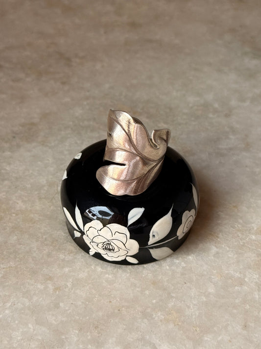 925 Sterling Silver Bohemian Imported Handcrafted Maple Leaf Wrap Adjustable Ring