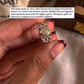 925 sterling silver ring with vintage motif and opal