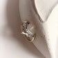 Stylish Boho Silver Ring with Crown Stack Design