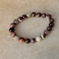 Natural Crystal AA Pink Tourmaline 8mm Bracelet