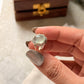 925 Sterling Silver Green Amethyst Boho Ring