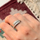925 Sterling Silver Bohemian Hill Tribe Handcrafted Adjustable Ring