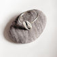 Beautiful silver ring with a genuine cowrie seashell centerpiece