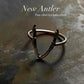 Timeless Antler 2 silver ring with a nature-inspired motif.