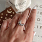 Handcrafted Boho Moon Design 925 Silver Ring