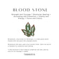 8MM Bloodstone Gemstone Bracelet