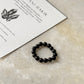 Natural Crystal Sulemani Hakik - Evil Eye 4MM Stretchy Rings