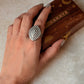 925 Sterling Silver Antique Adjustable Handcrafted Ring