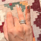 925 Sterling Silver Bohemian Hill Tribe Handcrafted Adjustable Ring