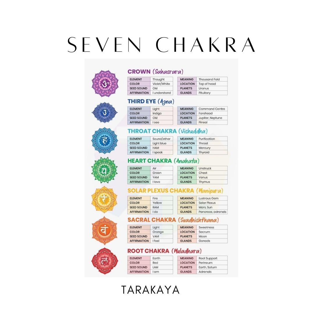 Seven Chakra V 925 Sterling Silver Ring