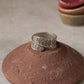 925 Sterling Silver Bohemian Evil Eye For Wander Hill Tribe Handcrafted Adjustable Ring