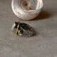 925 Sterling Silver Baroque Pearl Rustic Fusion Handcrafted Ring