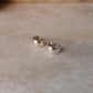 925 Sterling Silver Chunky Italian Big C Half Hoops Earrings