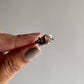 Boho Pink Tourmaline Forest Enchantment Ring in Silver