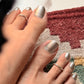 925 Sterling Silver Tribal Engraved Toe Ring