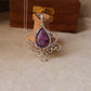 925 Sterling Silver Handcrafted Wire Wrapped One of a Kind Agate Pendant