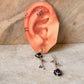 925 Sterling Silver Amethyst Forest Enchantments Mix Match Earrings