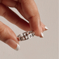 Lunar Phases Silver Ring Design