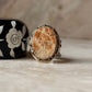 925 Sterling Silver Picture Jasper Boho Statement Ring