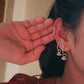 925 Sterling Silver Handcrafted Tribal Ghungroo Small Hoops Mandali Earrings