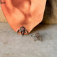 925 Sterling Silver Rose Quartz Leaf Studs Earrings