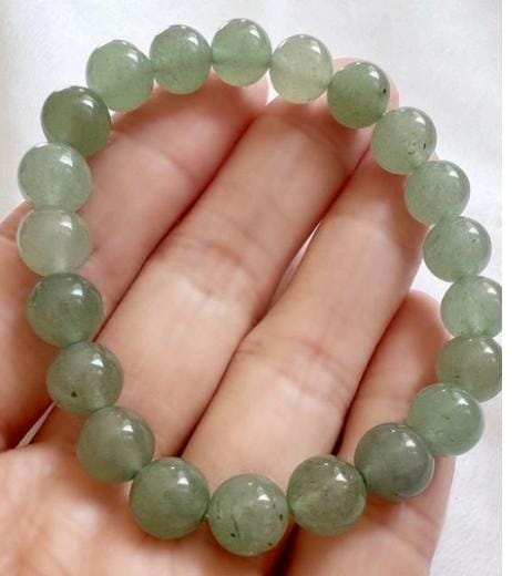 Green Aventurine Natural Crystal Bracelet 8MM