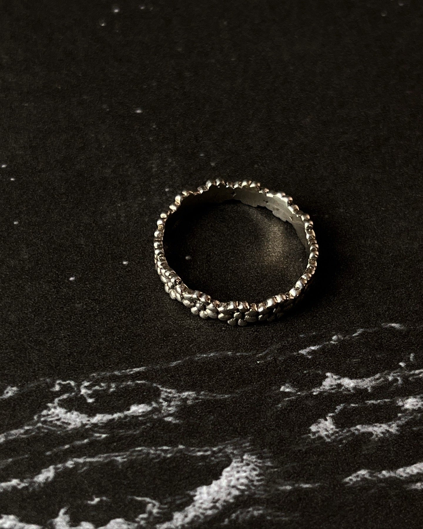 Eternal Blossom Flowers 925 Silver Ring - Classic Silver Ring with Floral Detailing