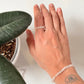 Rose Quartz 4mm Natural Crystal Stretchy Rings & Bracelet
