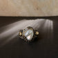 925 Sterling Silver Baroque Pearl Rustic Fusion Handcrafted Ring