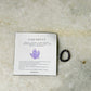 Natural Crystal Amethyst 4mm Stretchy Rings