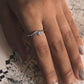 Moonstone Dainty Forest Sterling Silver Ring